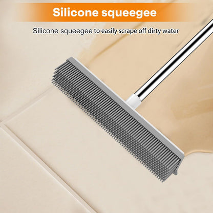 Shed Sweep Broom - 2 in 1 Pet Hair Removal